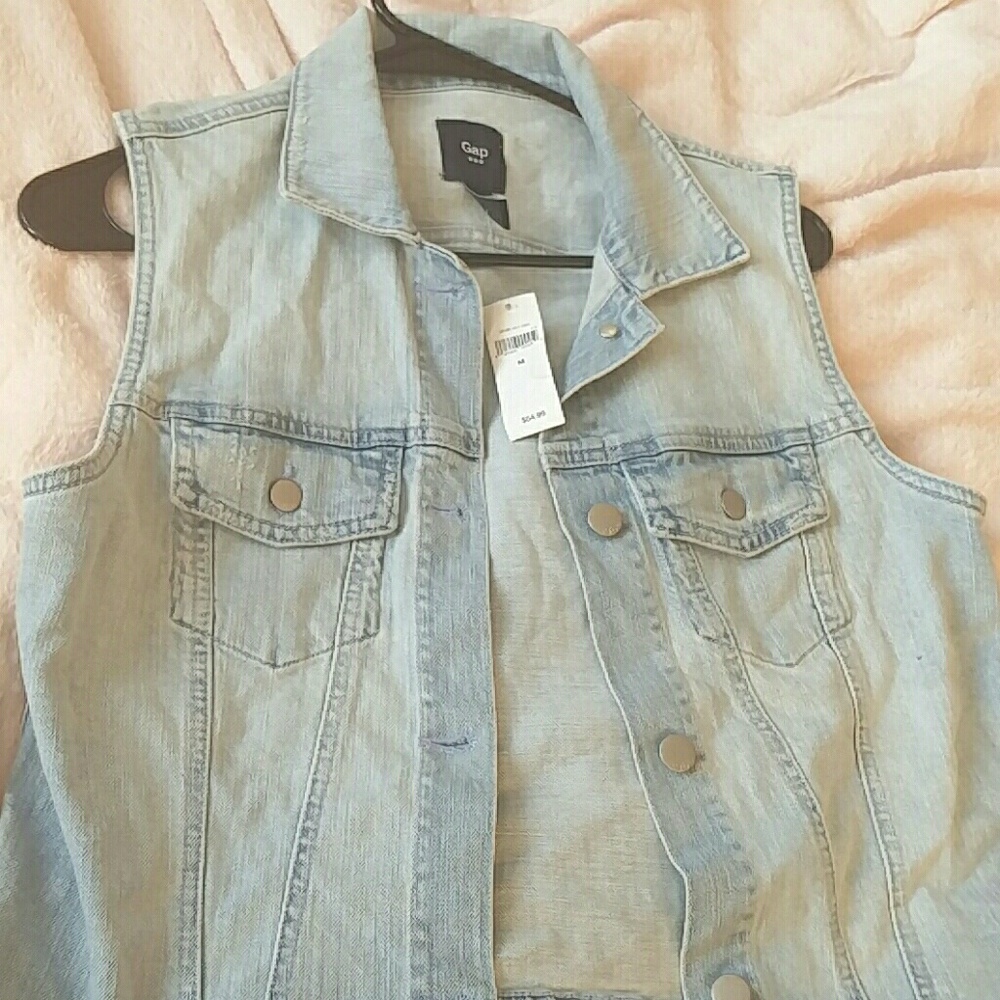 Gap denim vest